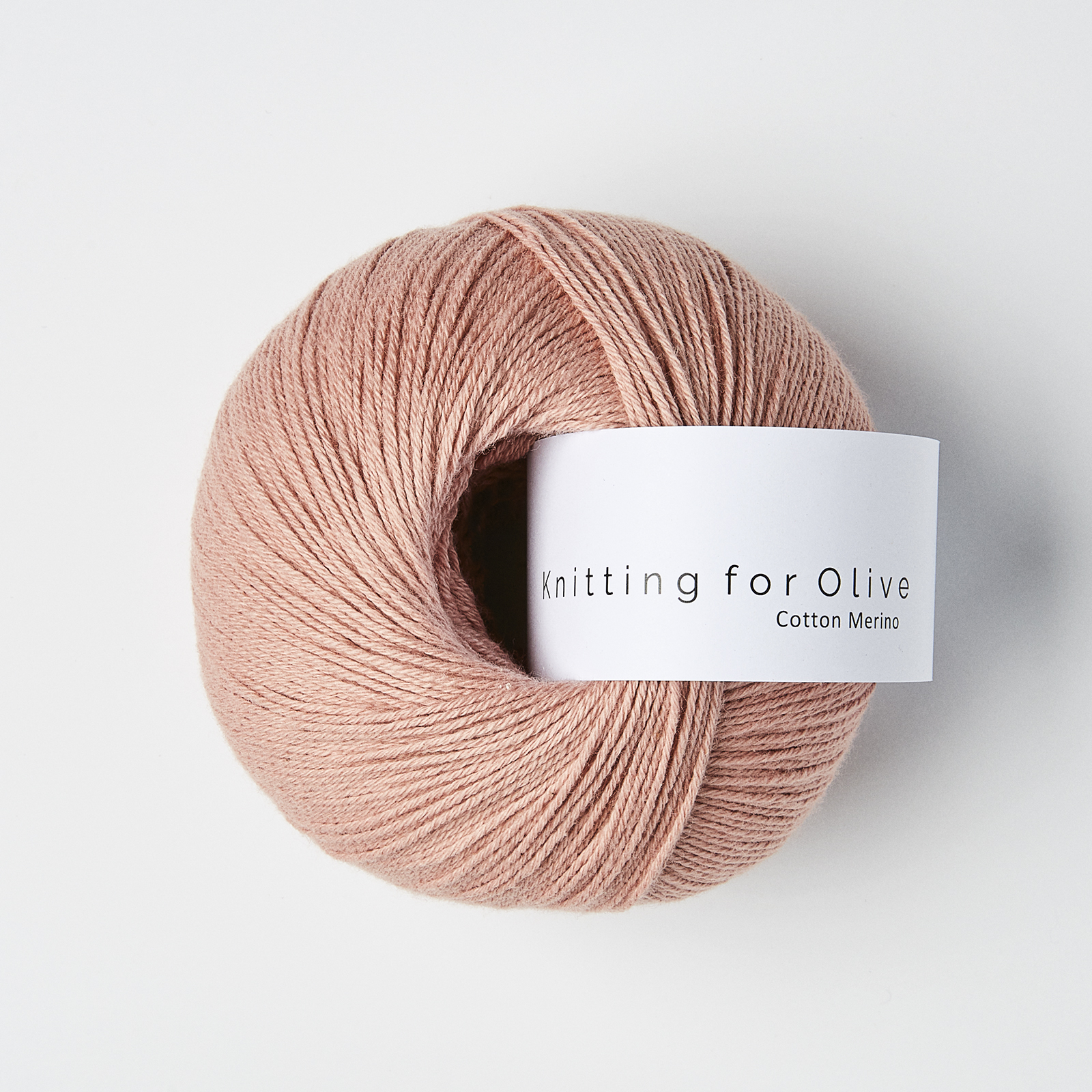 cotton merino knitting for olive | cotton merino: rhubarb rose