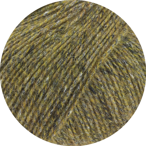 Ecopuno Tweed: 310 | gelbgrau meliert