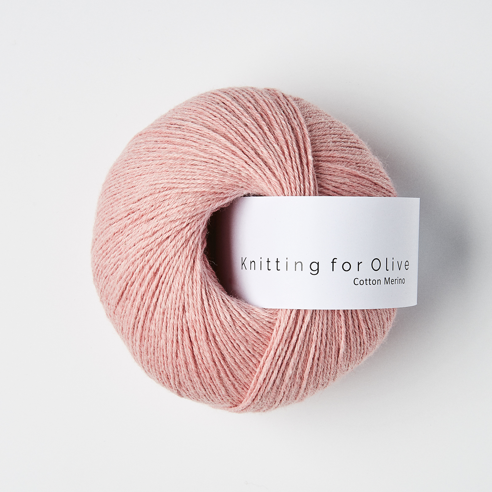cotton merino knitting for olive | cotton merino: strawberry icecream