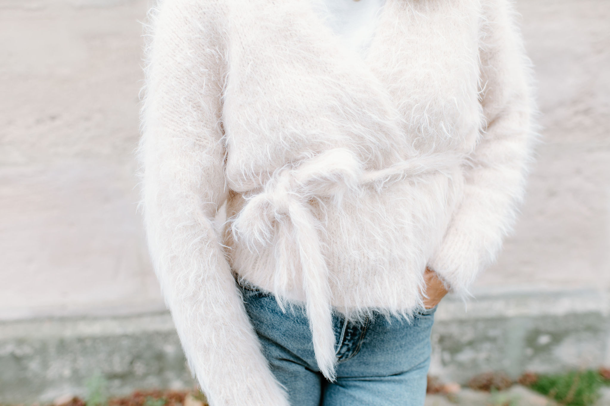 so fluffy cardigan