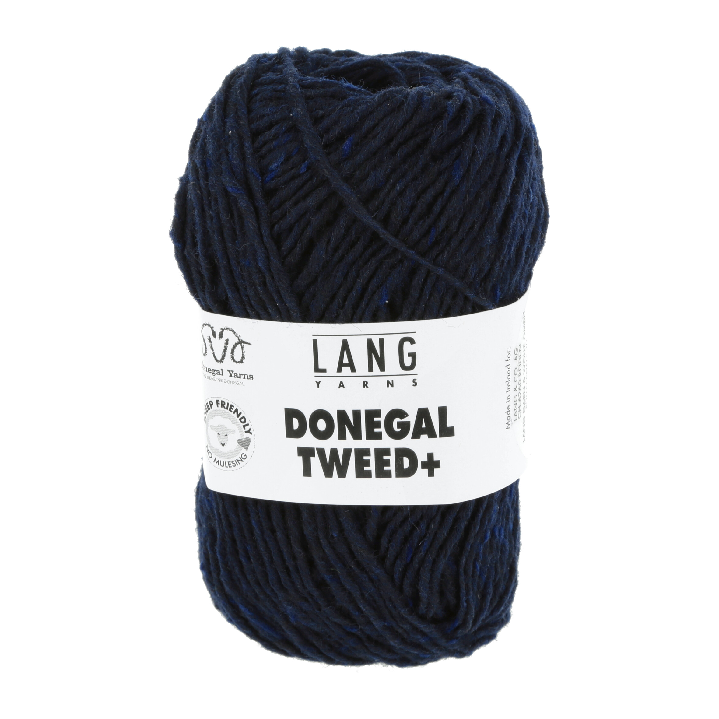 Donegal Tweed + Donegal Tweed +: 025 | navy