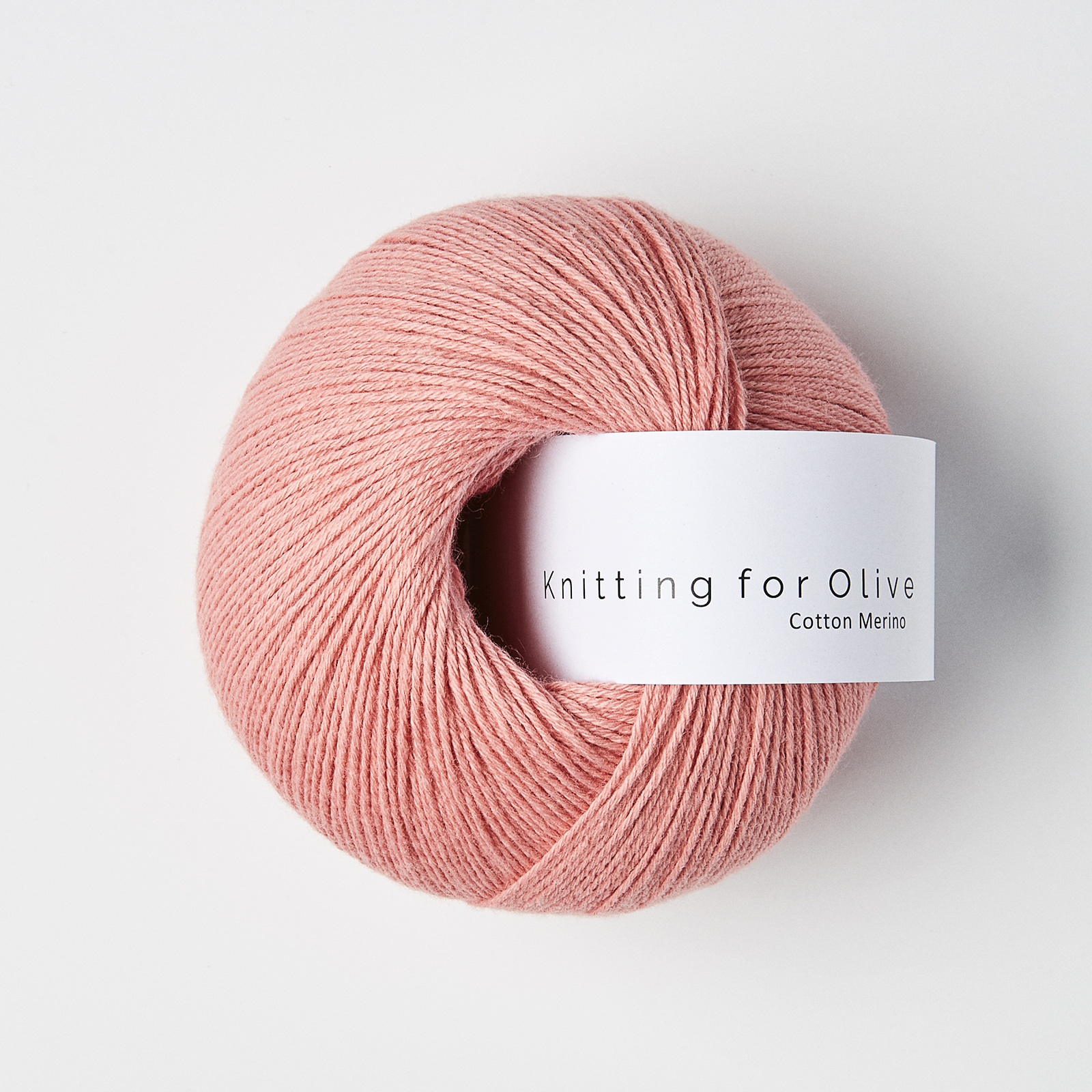 cotton merino knitting for olive | cotton merino: coral