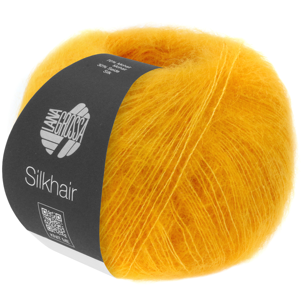 Silkhair uni: 170 | dottergelb