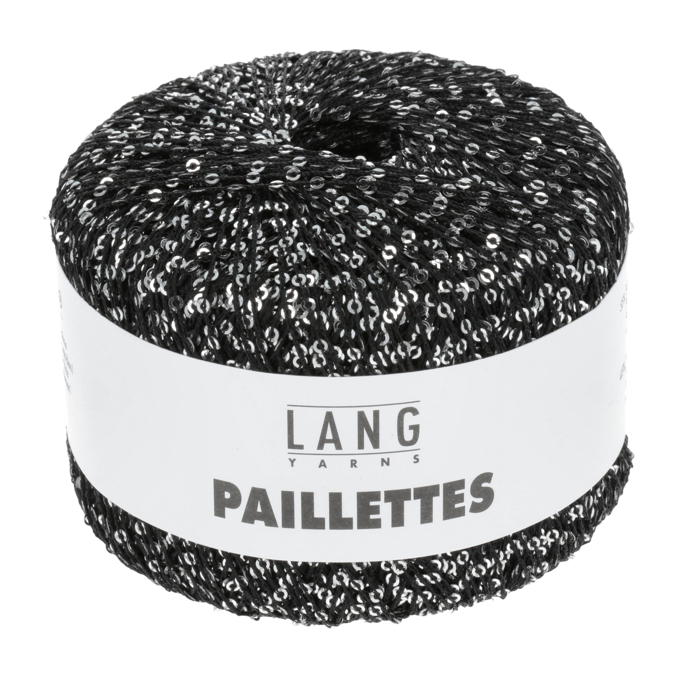 Paillettes: 004 | schwarz/silber