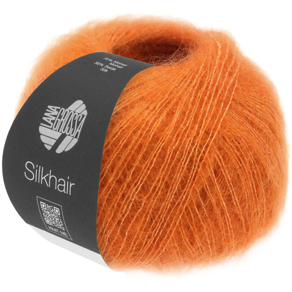 Silkhair uni: 161 | mandarine