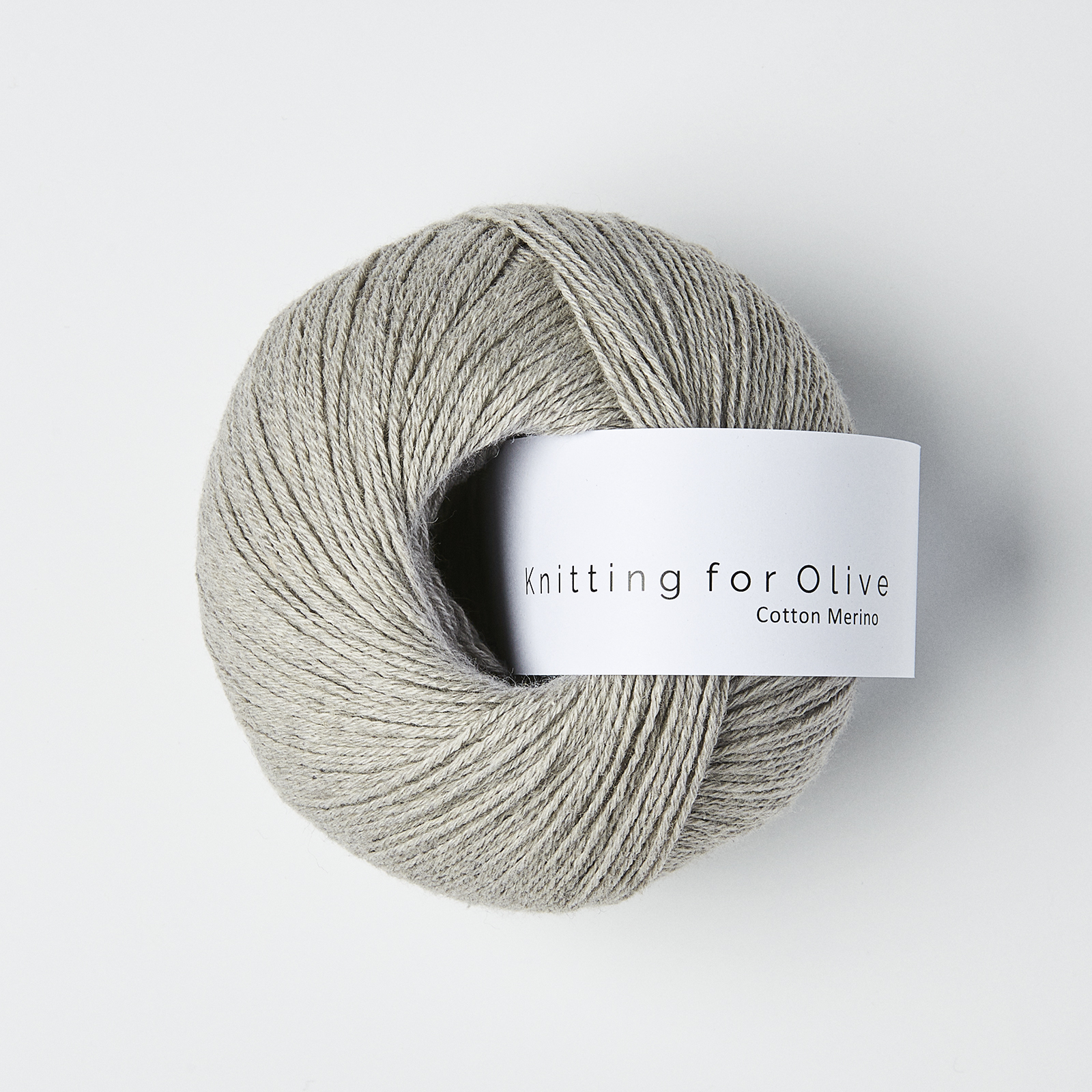 cotton merino knitting for olive | cotton merino: gray lamb