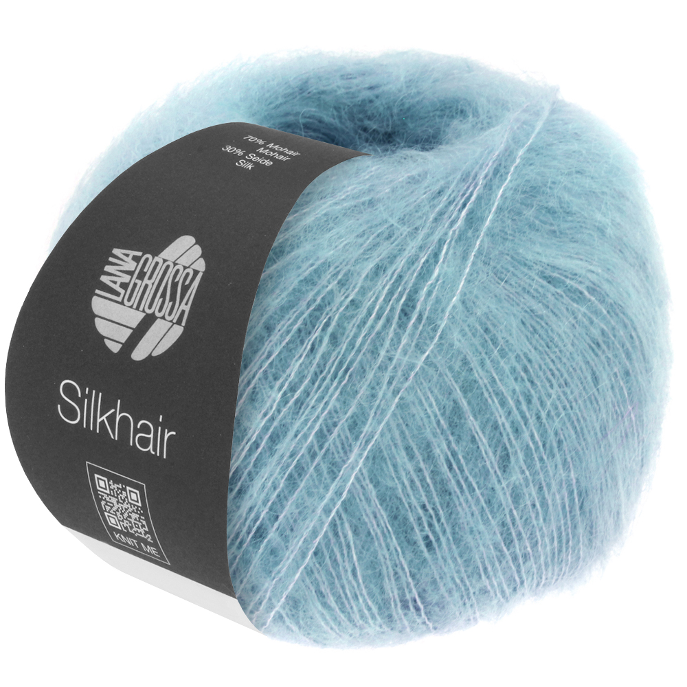 Silkhair uni: 201 | zartblau