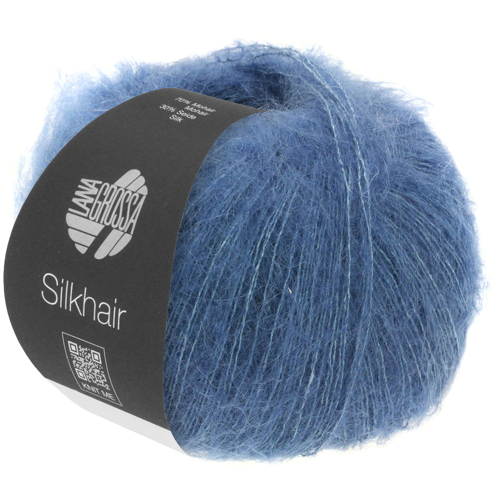 Silkhair uni: 079 | dunkelblau