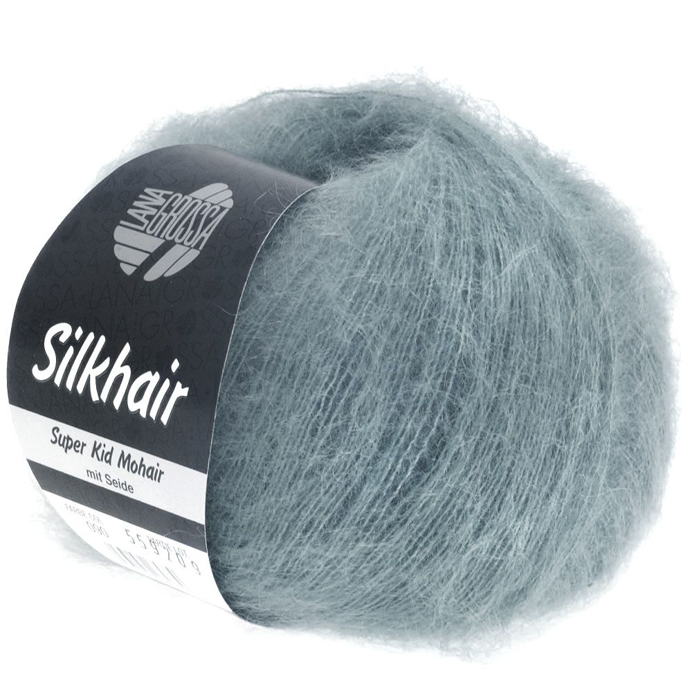 Silkhair uni: 094 | graphitgrau