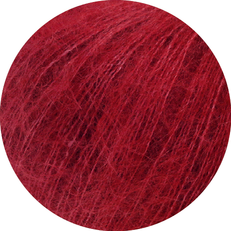 Silkhair uni: 208 | weinrot