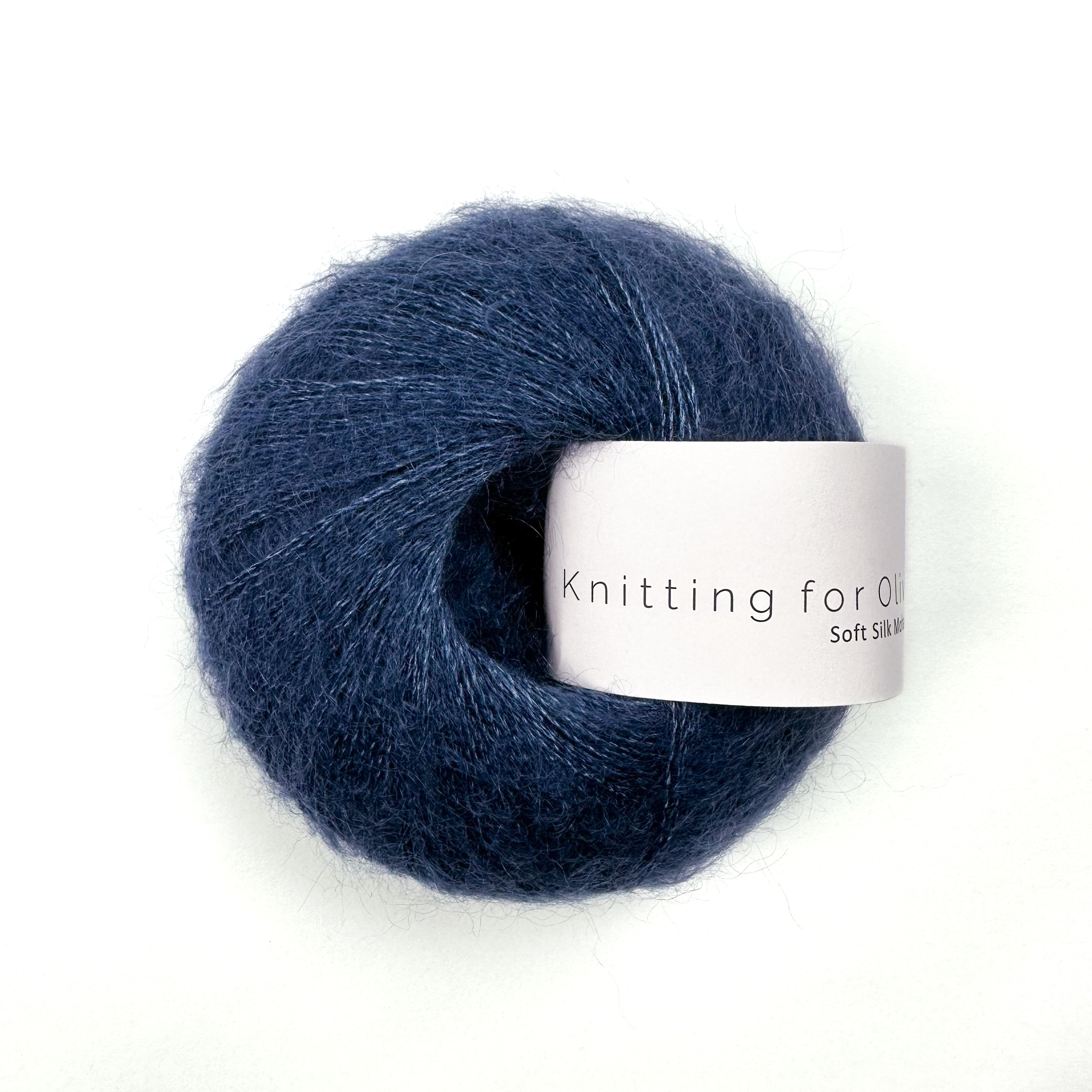 soft silk mohair knitting for olive | soft silk mohair: blue jeans