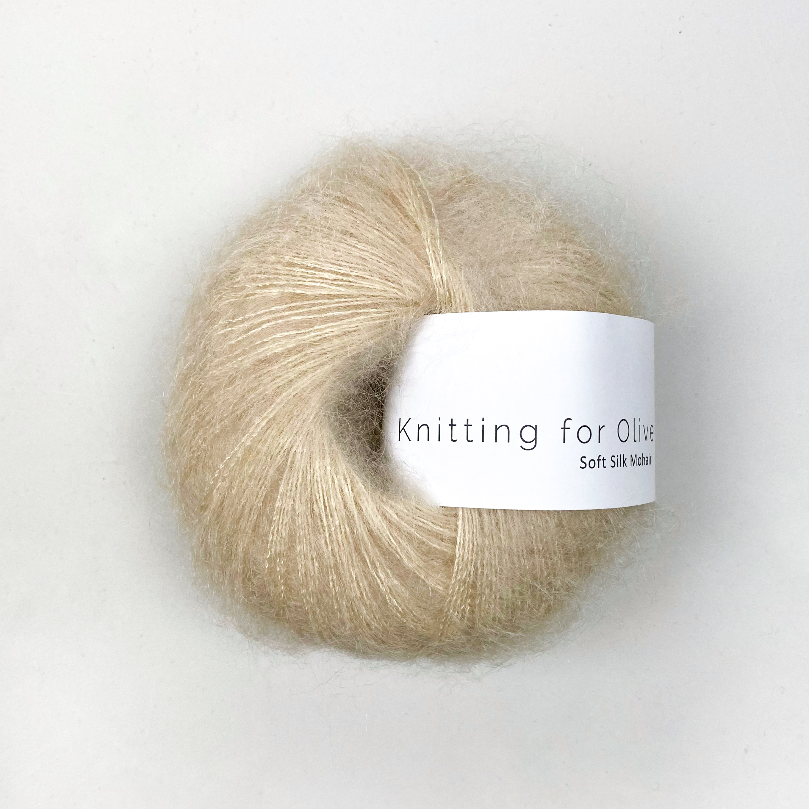 soft silk mohair knitting for olive | soft silk mohair: wheat
