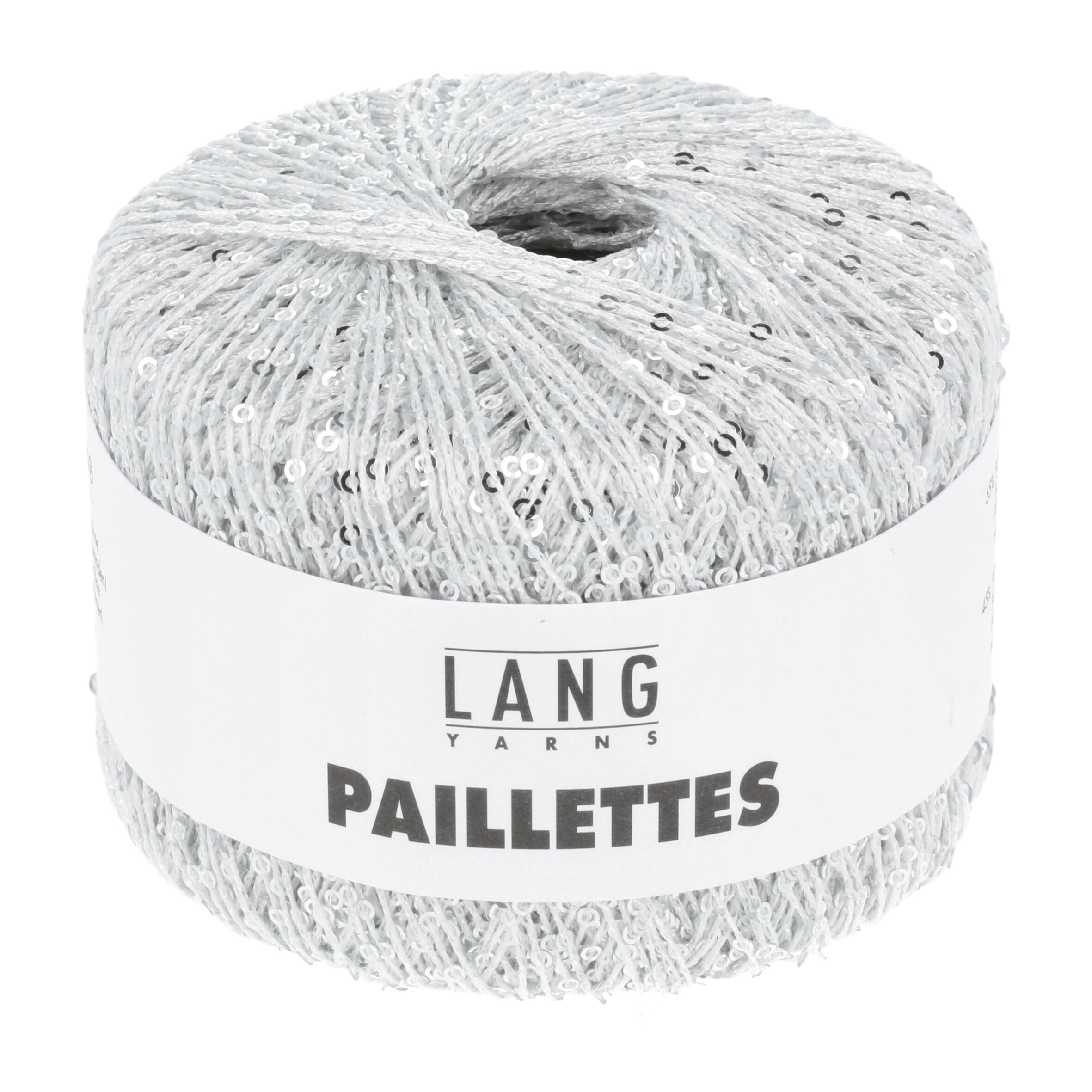 Paillettes: 001 | weiss/silber