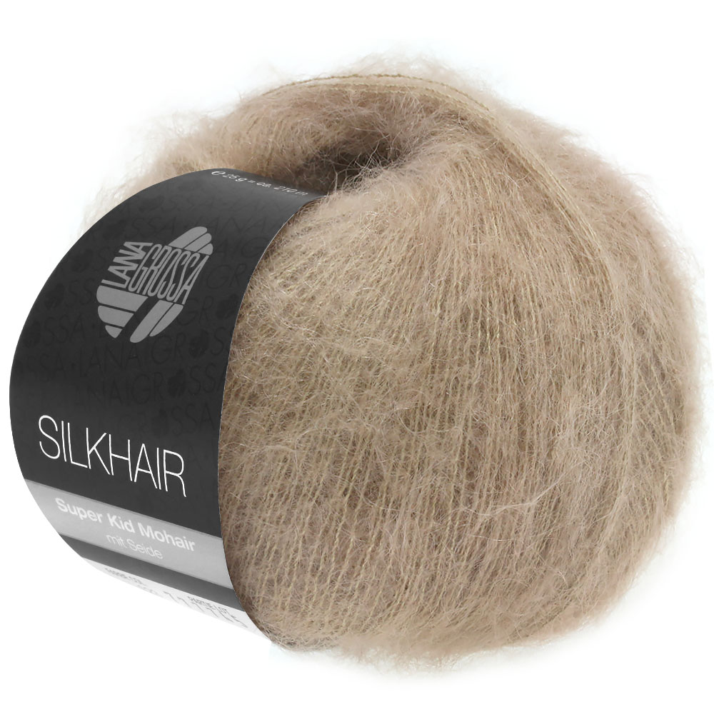 Silkhair uni: 123 | perlbeige