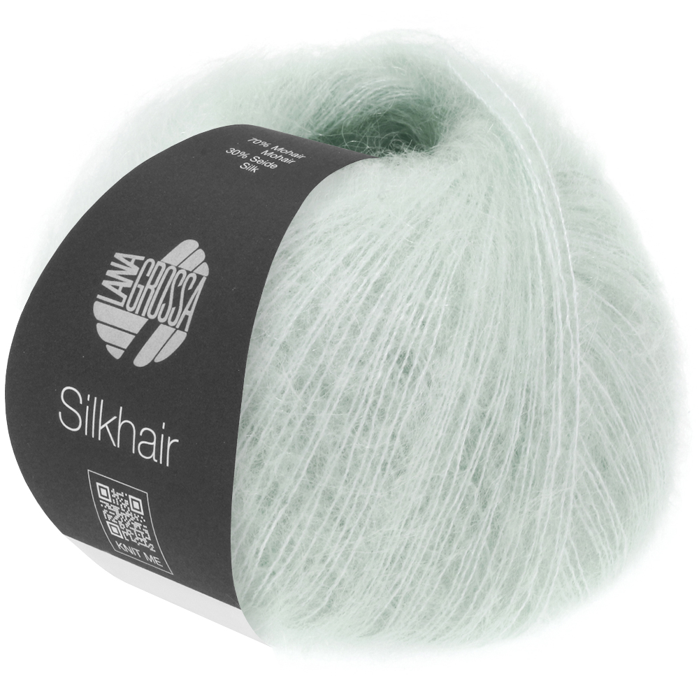 Silkhair uni: 041 | silbergrau