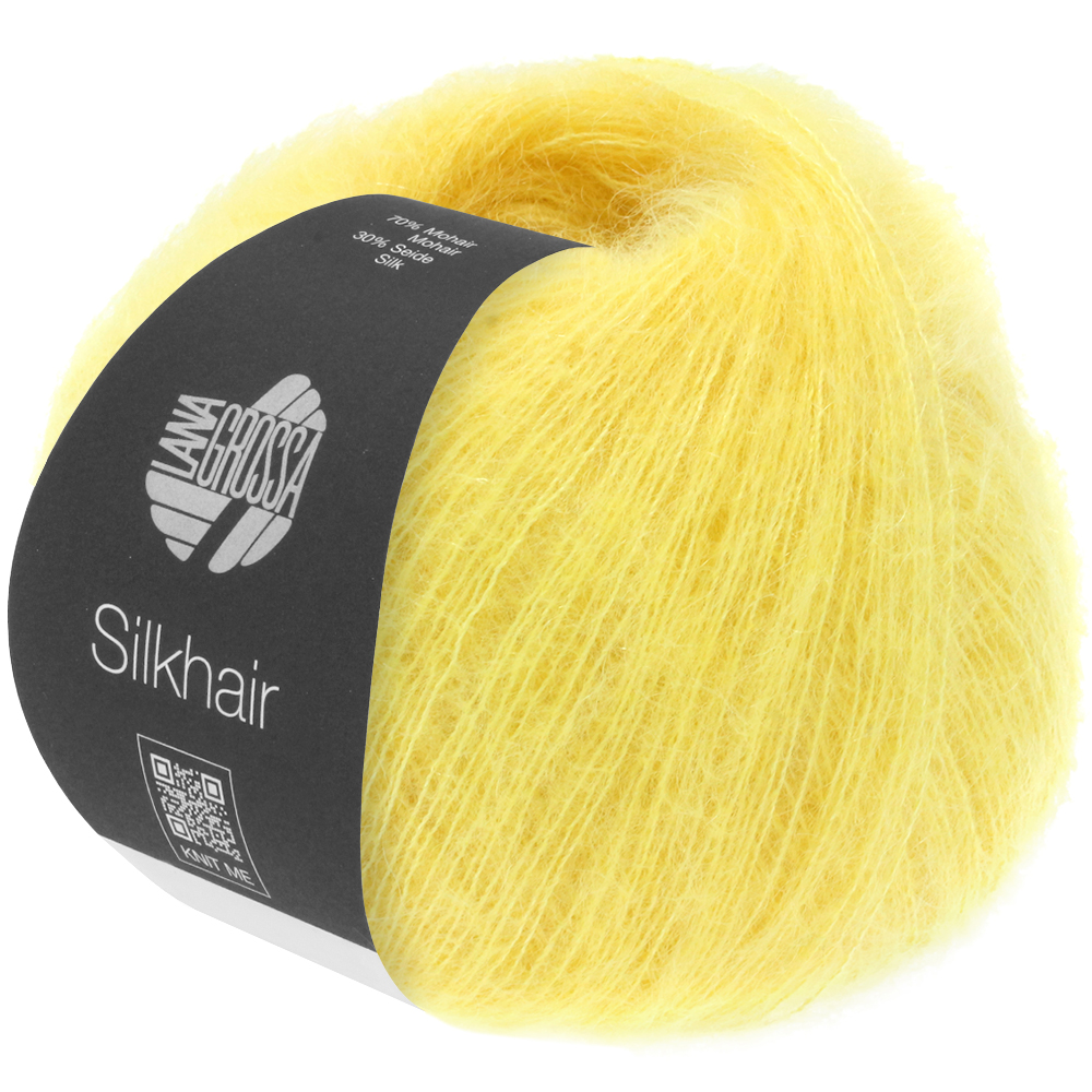 Silkhair uni: 158 | gelb