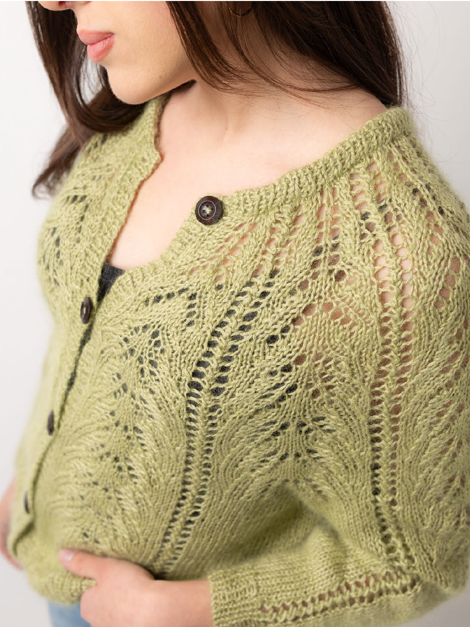 Strickset | Strickjacke Eyed Fern