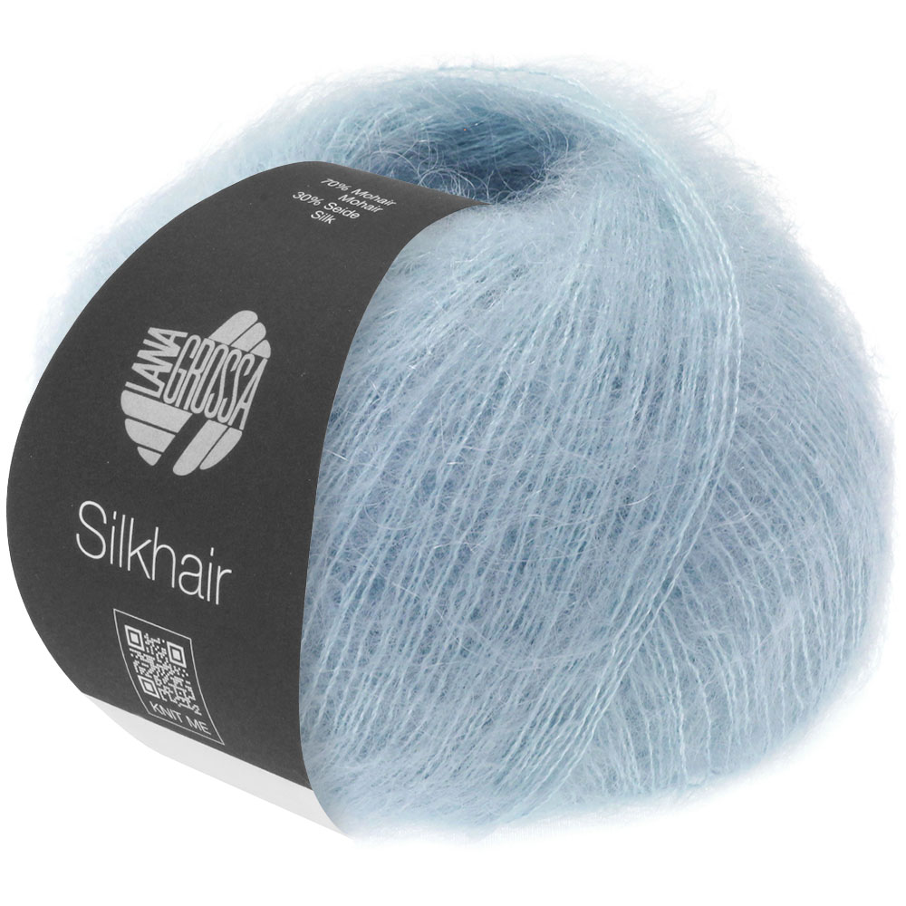 Silkhair uni: 042 | hellblau