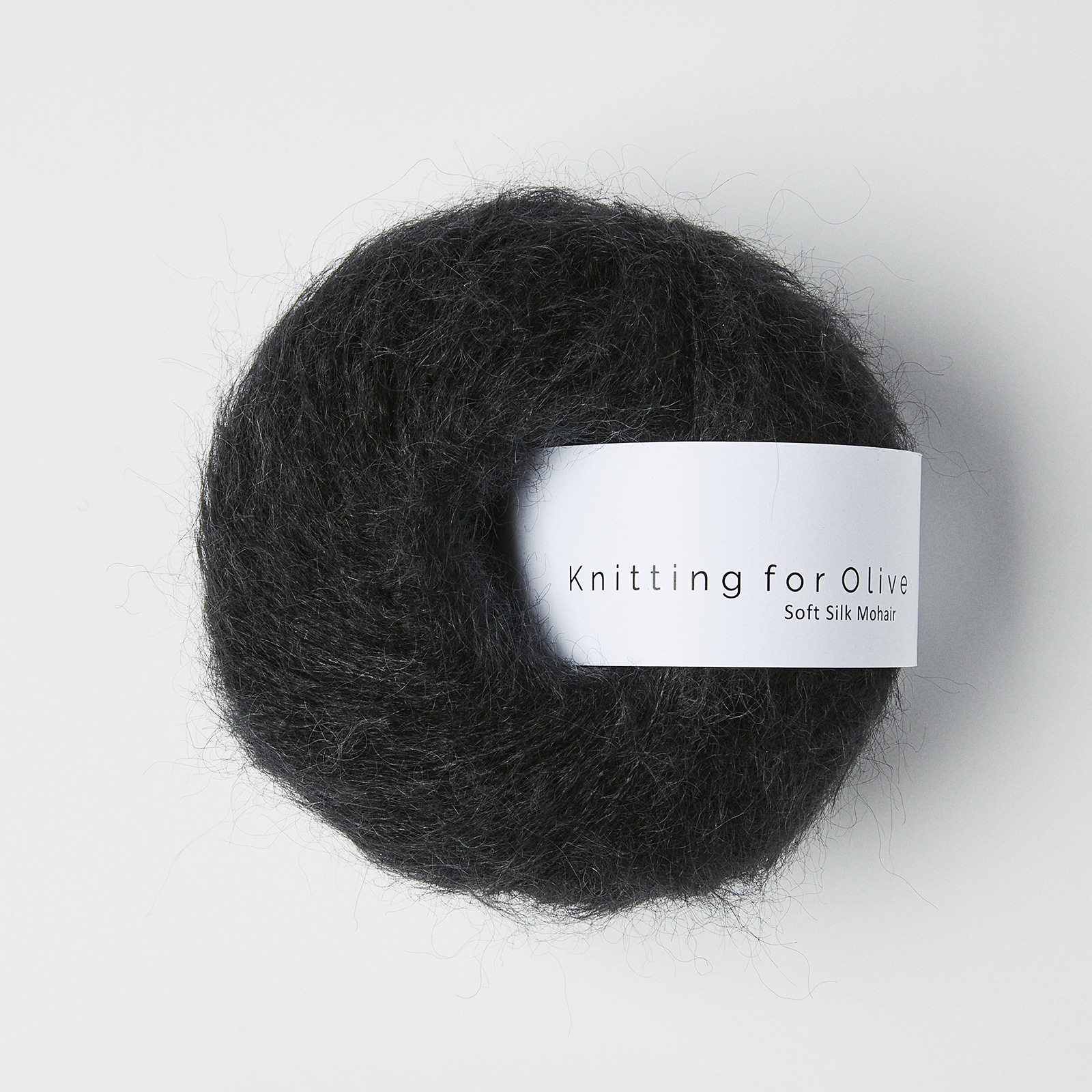 soft silk mohair knitting for olive | soft silk mohair: licorice