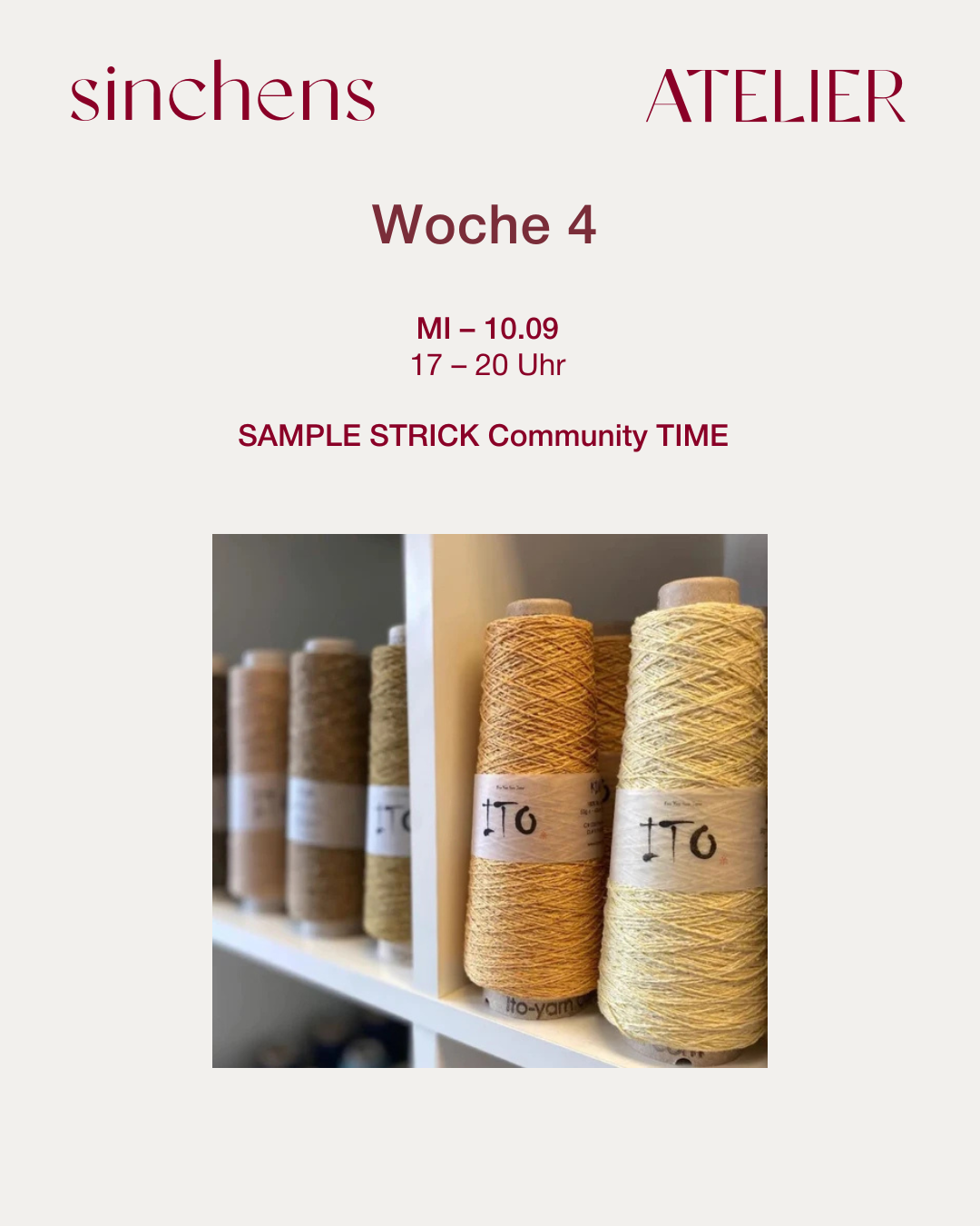 ITO SAMPLE STRICK Community TIME